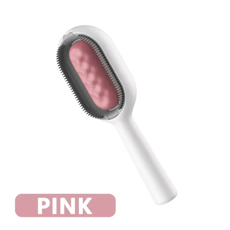 3-in-1 Cat Brush for Long Hair Removal