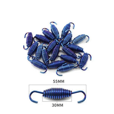 Universal Motorcycle Exhaust Spring Hooks - 2PC Set