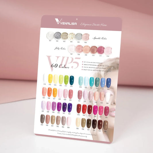Venalisa VIP5 HEMA FREE Jelly Pink Nude Collection Nail Gel Polish
