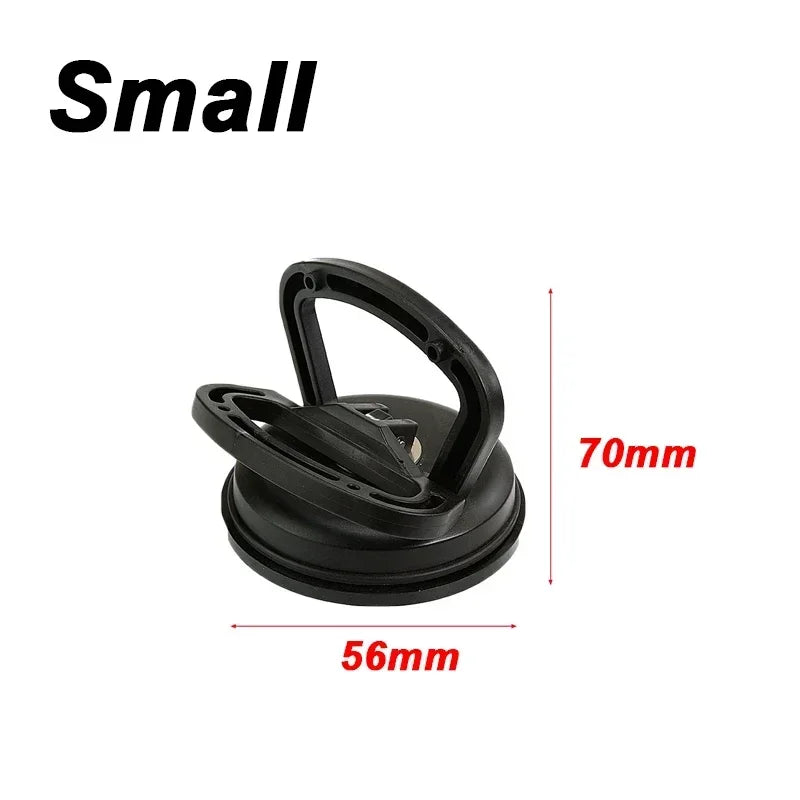 Car Dent Removal Tool - 2-inch Black/Orange Suction Cup for Easy Body Repair