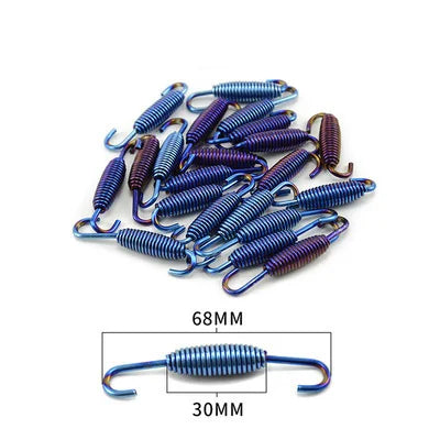 Universal Motorcycle Exhaust Spring Hooks - 2PC Set