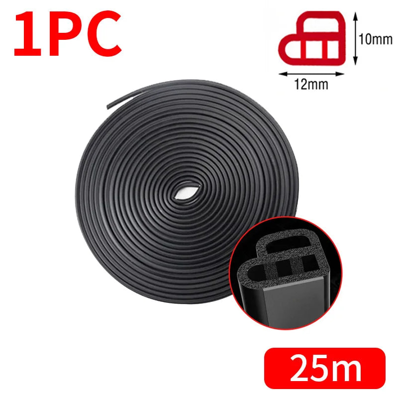 SEAMETAL Car Door Rubber Seal Strip