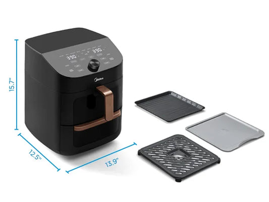 Midea Hot Air Fryer with Smart WiFi Sync