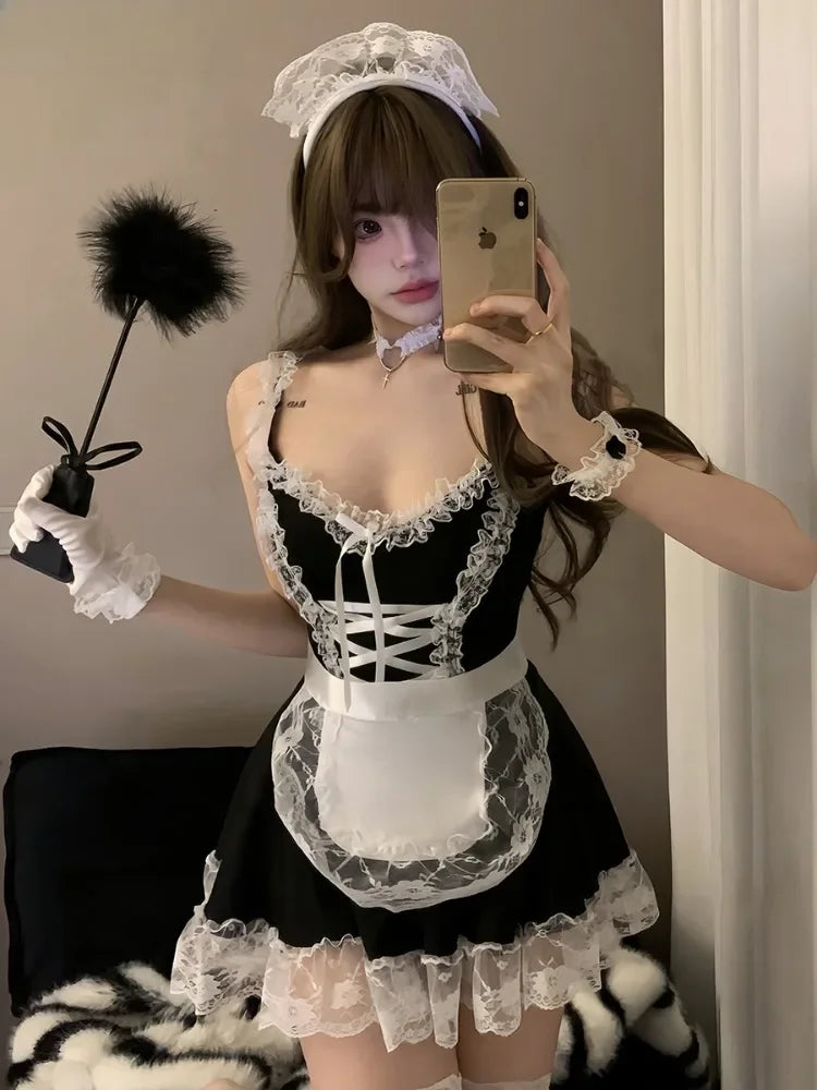 Naughty Student Uniform Lingerie Roleplay Costume
