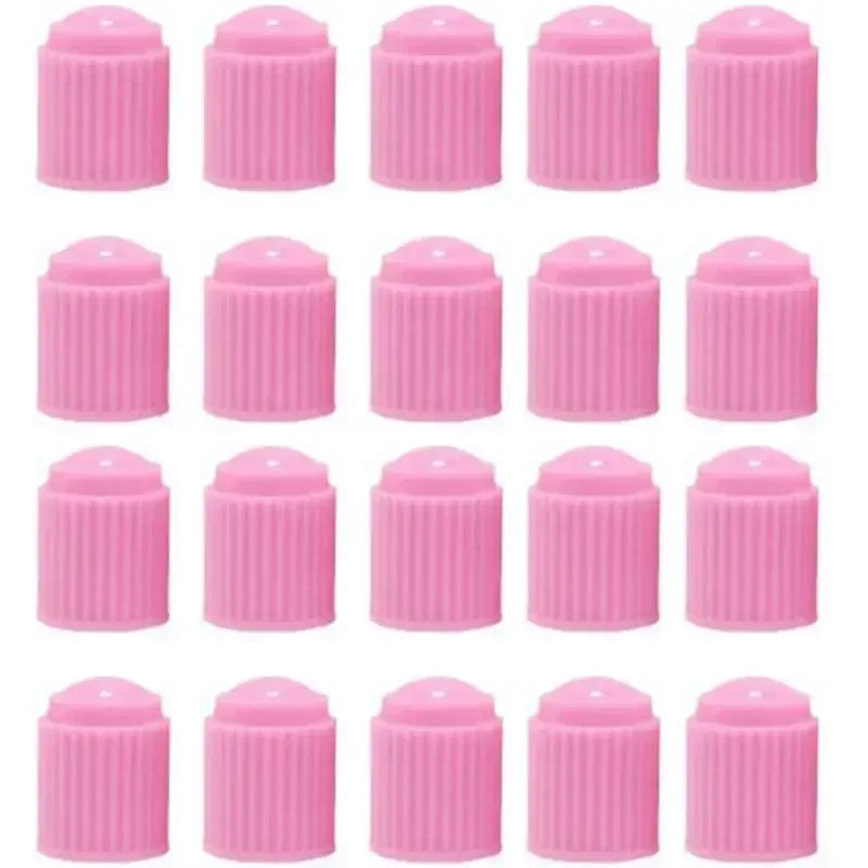 1/10/20PCS Car Tire Valve Plastic Bike Caps - Dustproof and Airtight Covers for Cars, Motorbikes, Trucks, and Bicycles