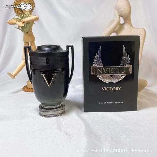 100ML Invincible Aqua Men's Perfume EDP - Woody Aquatic Notes, Fresh Ocean Fragrance Spray Gift for Men