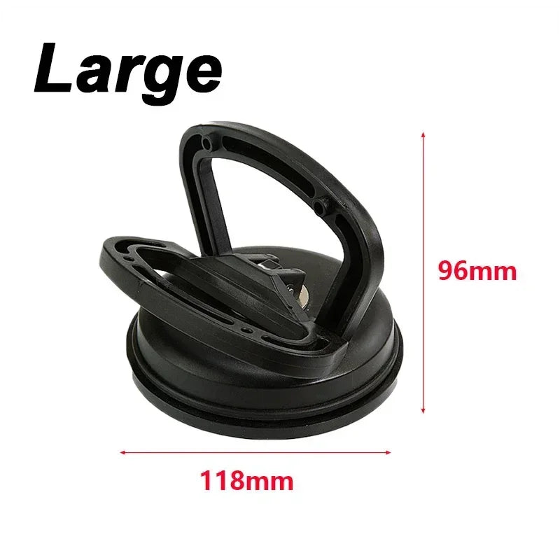 Car Dent Removal Tool - 2-inch Black/Orange Suction Cup for Easy Body Repair
