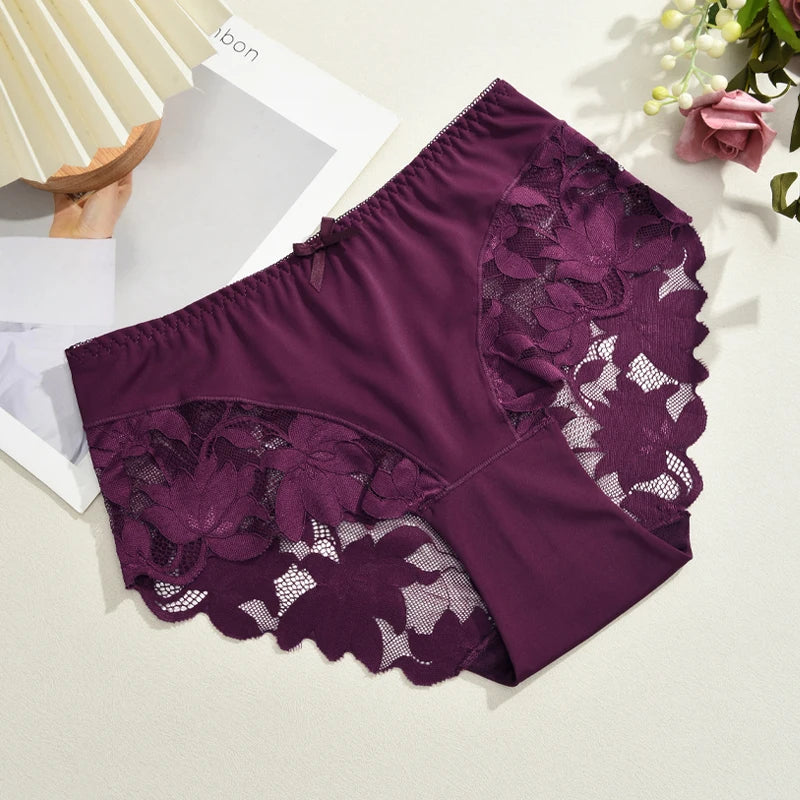 Luxury Lace Patchwork Seamless Women’s Underwear
