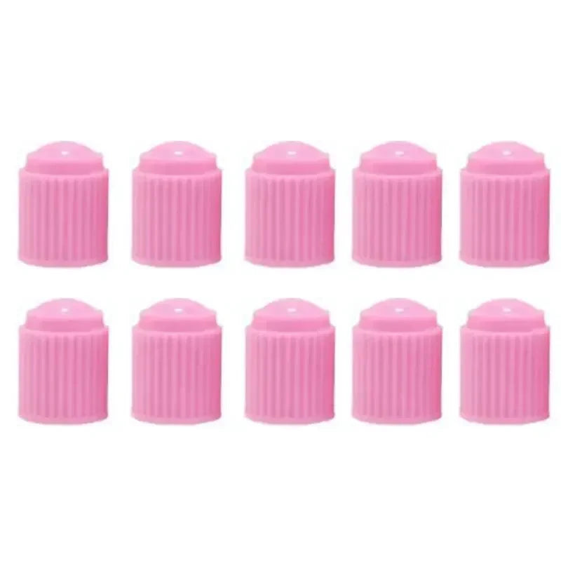 1/10/20PCS Car Tire Valve Plastic Bike Caps - Dustproof and Airtight Covers for Cars, Motorbikes, Trucks, and Bicycles