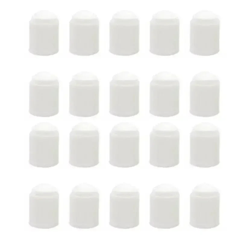 1/10/20PCS Car Tire Valve Plastic Bike Caps - Dustproof and Airtight Covers for Cars, Motorbikes, Trucks, and Bicycles