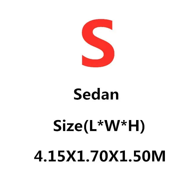 Universal Car Covers for Sedan and SUV - Sizes S/M/L/XL/XXL