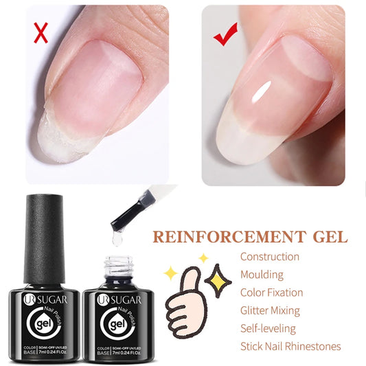 UR SUGAR 7ML Fiber Rubber Base Gel