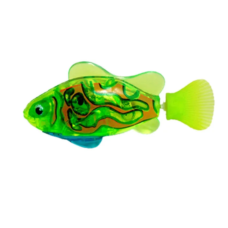Pet Cat Toy LED Interactive Swimming Robot Fish Toy for Cat - Stimulate Your Pet's Hunter Instincts