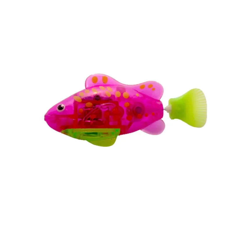 Pet Cat Toy LED Interactive Swimming Robot Fish Toy for Cat - Stimulate Your Pet's Hunter Instincts