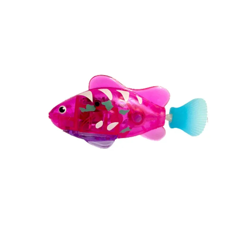 Pet Cat Toy LED Interactive Swimming Robot Fish Toy for Cat - Stimulate Your Pet's Hunter Instincts