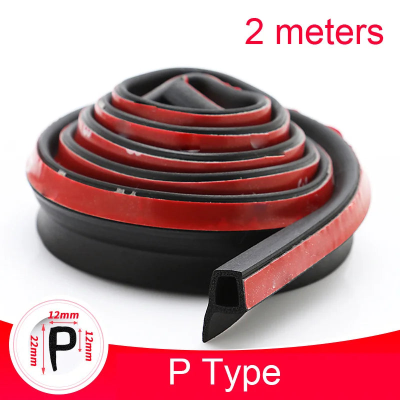 Car Door Seal Strip - Auto Rubber Weatherstrip