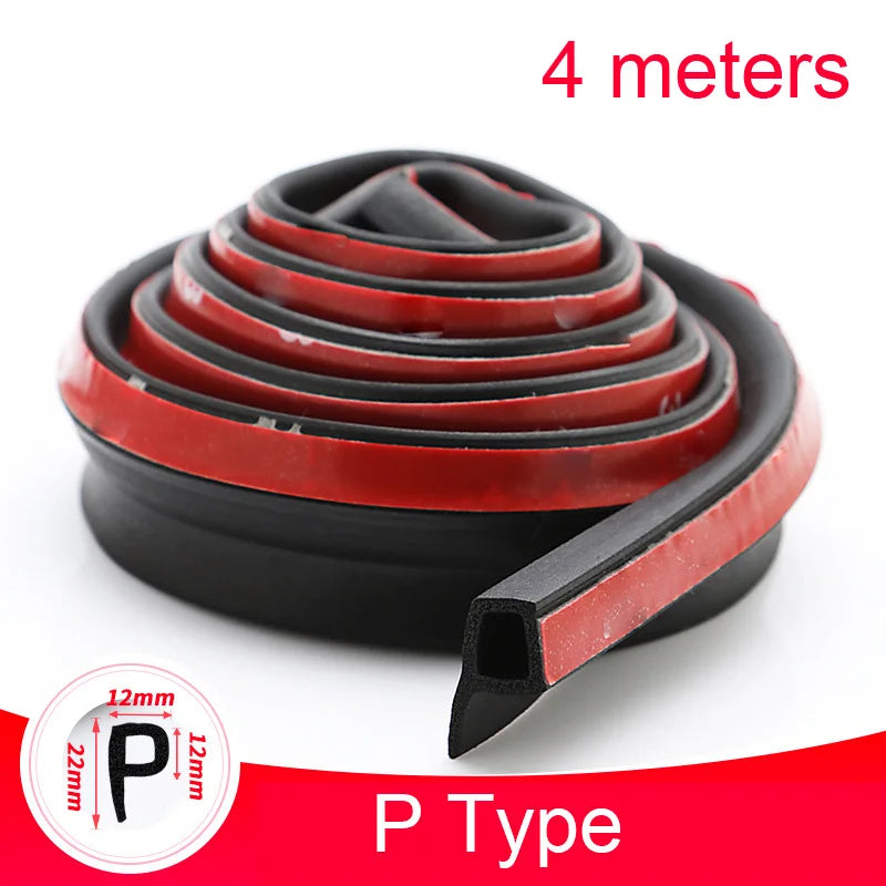 Car Door Seal Strip - Auto Rubber Weatherstrip