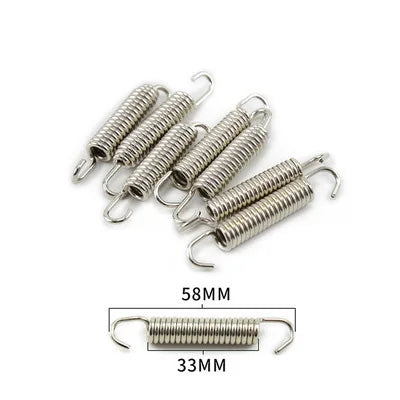 Universal Motorcycle Exhaust Spring Hooks - 2PC Set