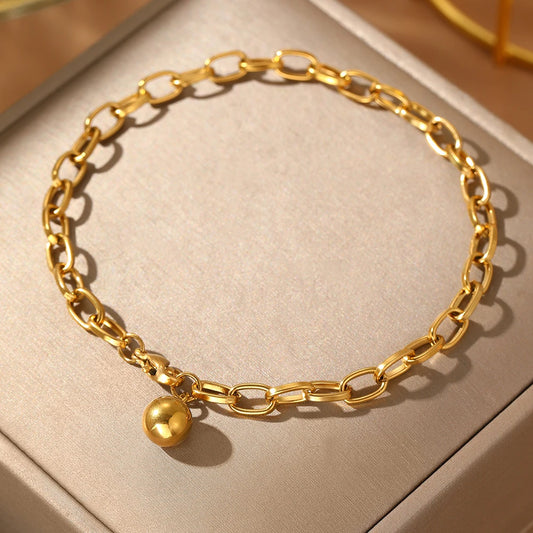 Minimalist Stainless Steel Tassel Bracelets for Women - Chic Jewelry for Banquet Gifts