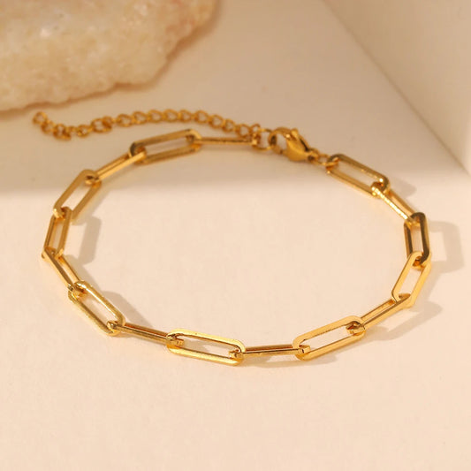 Vintage Style Stainless Steel Bracelets for Women - Simple and Delicate Jewelry