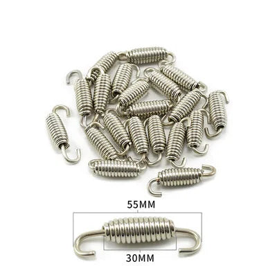 Universal Motorcycle Exhaust Spring Hooks - 2PC Set