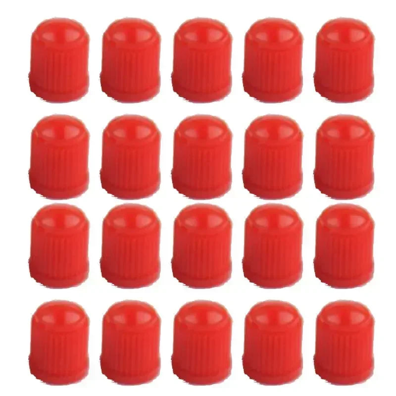 1/10/20PCS Car Tire Valve Plastic Bike Caps - Dustproof and Airtight Covers for Cars, Motorbikes, Trucks, and Bicycles