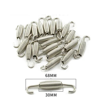 Universal Motorcycle Exhaust Spring Hooks - 2PC Set