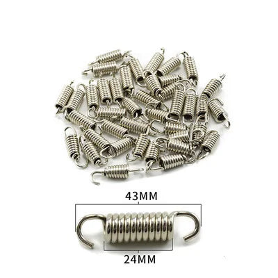 Universal Motorcycle Exhaust Spring Hooks - 2PC Set