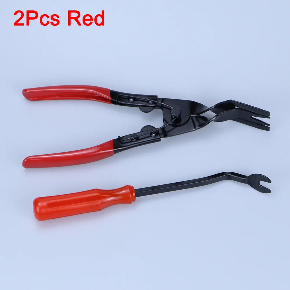Clip Pliers Set Fastener Remover Auto Upholstery Combo Repair Kit for Car