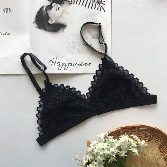 Summer Lace Tube Top Bralette for Women - Lightweight Transparent Lingerie