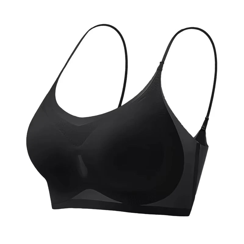 Plus Size Women's Ice Silk Seamless Bras