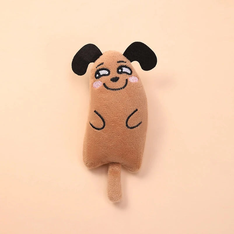 Interactive Plush Cartoon Cat Puppy Toys