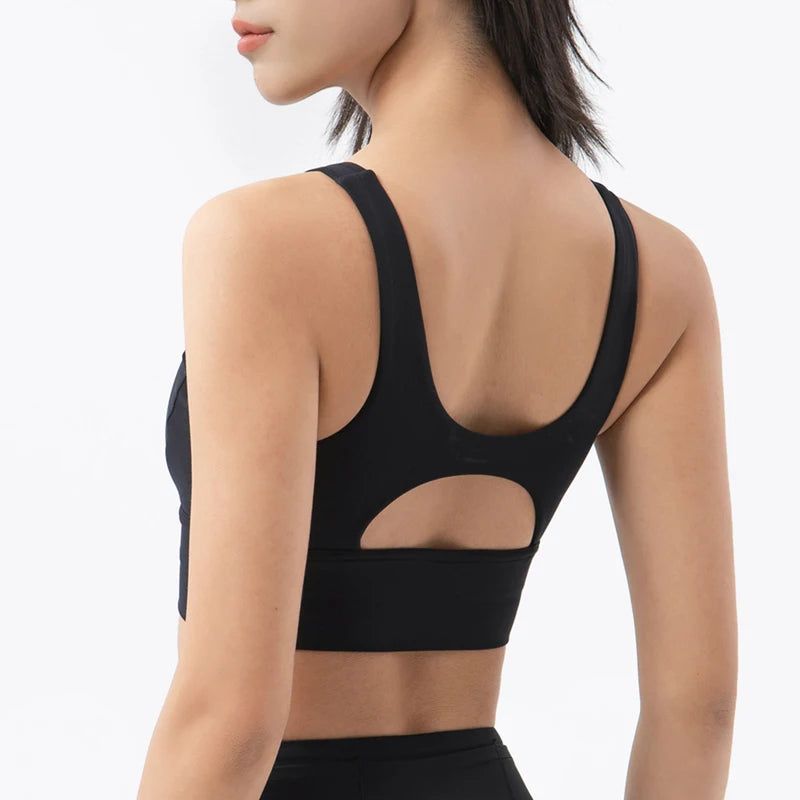 SOISOU Women's Sports Bra - Breathable, Comfortable, Stylish Athletic Wear
