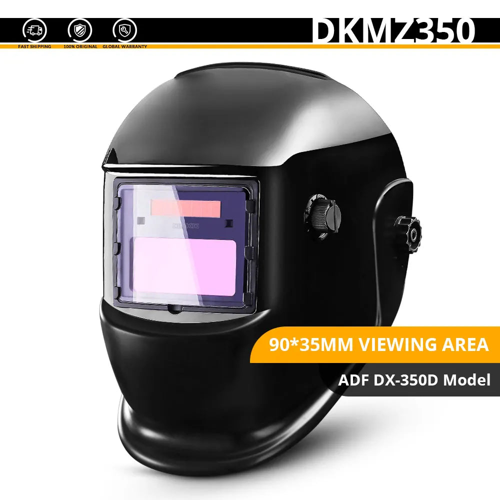 DEKO Solar Auto-Darkening Welding Helmet – Adjustable Shade 4/9–13