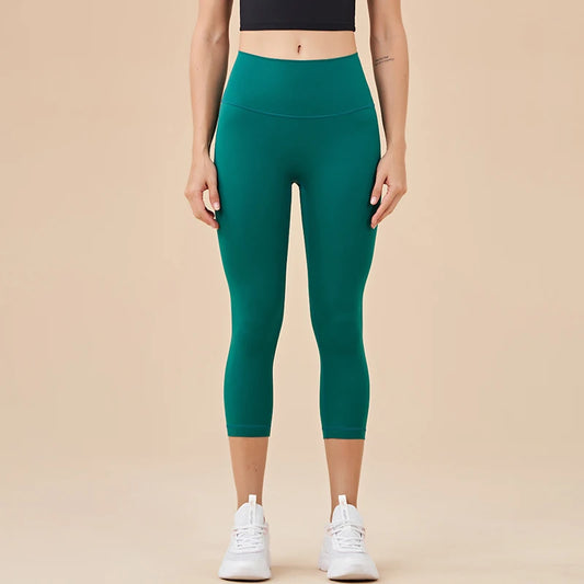 SOISOU Dames Yoga Capri Broek met Hoge Taille - 13 Levendige Kleuren