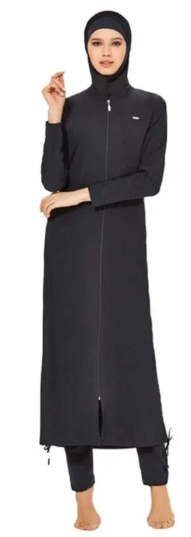 3/4 Pcs Burkini Femmes Women's Muslim Swimwear