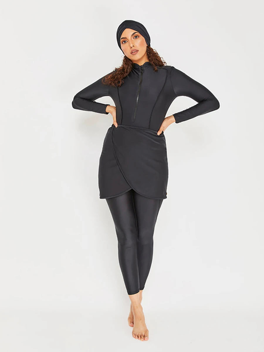 3PCS Modest Burkini for Women - Muslim Swimwear, Quick Drying