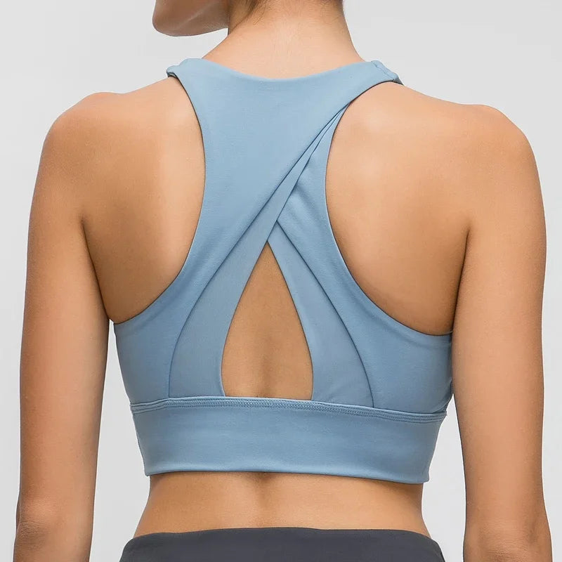 Nepoagym LUCKY New Color Women Longline Sports Bra