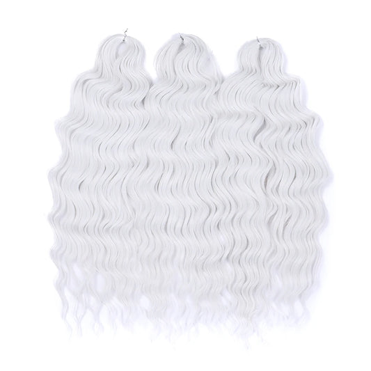 Anna 24 Inch Synthetic Hair Water Wave Braiding Hair Extensions