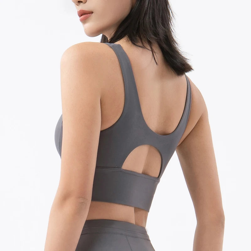 SOISOU Women's Sports Bra - Breathable, Comfortable, Stylish Athletic Wear