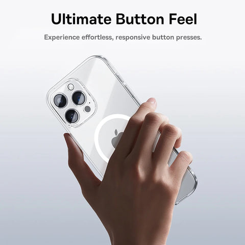 Baseus Magnetic Case for iPhone 16/15/14 Pro Max - MagSafe Compatible, Durable PC Protection for iPhone 13/12/11 Pro Max
