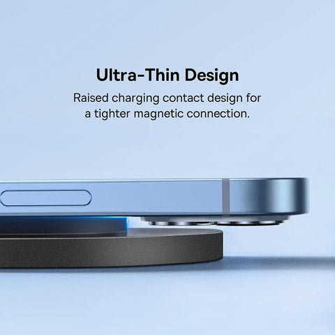 Baseus 15W Fast Wireless Charger - Qi-Compatible Charging Pad for iPhone 16/15/14/13, AirPods, Samsung S22/S10, Xiaomi, LG