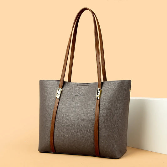 Luxury Autumn Bucket Shoulder Bag for Women