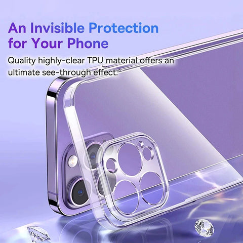 Baseus Clear TPU Case for iPhone 11-16 Pro Max Plus - Soft, Transparent Protection for XS Max, XR, X