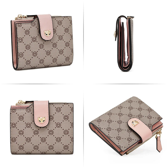 FOXER Women Fashion Signature Short Wallet 2025