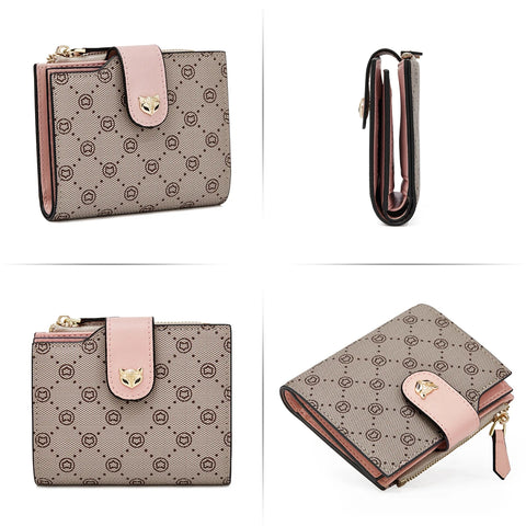FOXER Women Fashion Signature Short Wallet 2025