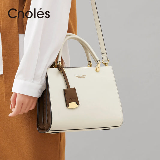 Cnoles Large Luxury Designer Women's Handbag