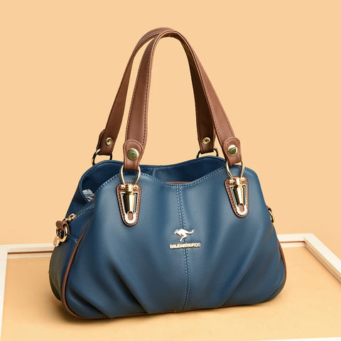 Luxury Retro Leather Crossbody Handbag for Women 2023