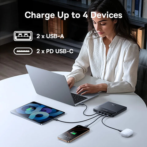 Baseus Apex 100W Power Bank – 20000mAh PD Fast-Charge