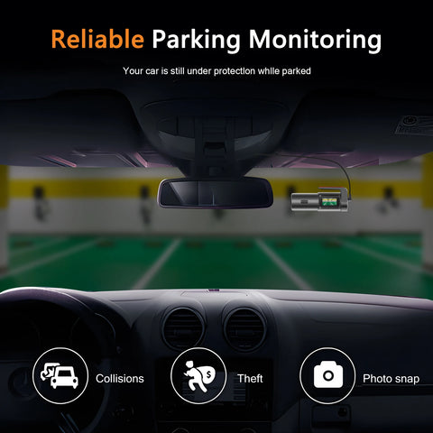Camecho 1080P Auto DVR Camera - HD WiFi Dash Cam met Nachtzicht